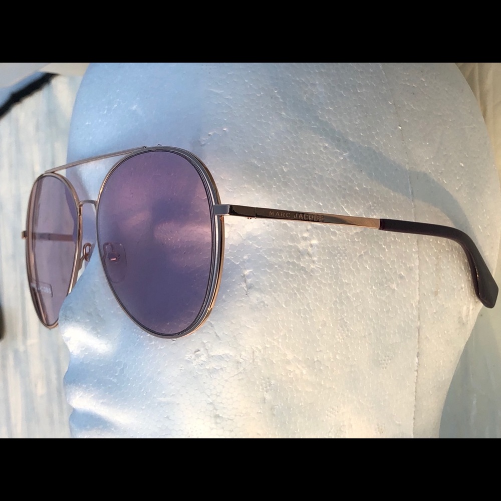 Marc Jacobs Aviator Sunglasses w/Case - Picture 6 of 8
